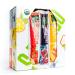 DeeBee's Organics Classic SuperFruit Freezie, 100% Real Fruit Freezer Pops, No Added Sugar (Pack of 30)