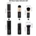 Professional Soft Make-Up Powder Brush Set | Portable Blush & Foundation Brushes | 2 Pieces in Black - Ideal for Loose & Compact Powder - Buy Online on GoSupps.com