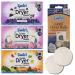 Swirl 3 pack Tumble Dryer Sheets - 35 Lavender - 35 Tropical - 35 Spring - Total 105 Sheets + 2 Wool Dryer Balls - All you need Kit