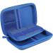 Compact Diabetic Supplies Travel Case - Blue Organizer for Testing Kit, Test Strips, Lancets, and More | 6.5x4.2x1.5 - Buy Online on GoSupps.com