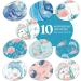 Rockadex Adhesive Patches - Custom-Designed for Freestyle Libre Sensor - Ocean Mix 10 Pack - Diabetic Supplies - Buy Online on GoSupps.com