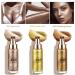 PHOERA High Gloss Waterproof Body Luminizer Glitter Face Shimmer Moisturizer Lotion Tan Cream Foundation Makeup Bronzer AQUAPURITY - 101 Rose Gold - Buy Online on GoSupps.com