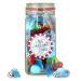 Papa's pride and joy colorful candy mix in a large jar gift for Father's Day L - Papa's pride and joy
