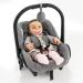 Miamia Silicone Pacifier Box Set - 2 Portable Bags for Strollers BPA-Free Storage Fits All Pacifier Models - Gray - Buy Online on GoSupps.com