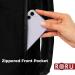 RORU Concept Large Yoga Mat Bag Tote - Lightweight & Washable - Adjustable Carrier for 28-31.5 Wide Mats - Front Pocket - Dual Use Straps - Unisex Black - Buy Online on GoSupps.com