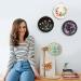 Beech Wood Adjustable Embroidery Hoop Stand with 2 Pcs 7'' 8'' Hoops - Wooden Holder for Cross Stitch and Embroidery Project - Buy Online on GoSupps.com