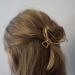 Gold Matte Metal Hair Clip Claws Combo Pack - Minimalist Octopus Barrette Jaw Clamp Set - Buy Online on GoSupps.com