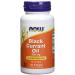 Now Foods Black Currant Oil 500 milligrams - 100 softgels (Pack of 2)