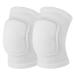 WLLHYF Pair of Elbow Pads with Thicken Sponge Padding Breathable Elbow Wraps Arm Brace Support Fitness Tendonitis Support Strap for Kids Child Girls Boys Teens Men and Women White S