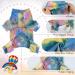 Rainbow Dog Sweater with Legs - Windproof Cotton Overall Pajamas for Small & Medium Dogs - Buy Online on GoSupps.com