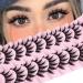 False Eyelashes 10 Pairs Japanese Style Anime Lashes Thick Cosplay Lashes Natural 16MM Manga Lashes Spiky 8D Wispy Full Strip Doll Lashes by FANXITON Manga Lashes-Natural 16MM