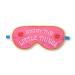 ban.do Getaway Eye Mask  Padded Silk Mask  Sleeping Mask for Home or Airplane  Enjoy The Little Things