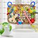 Colorful Mqupin Parrot & Budgie Toys | Edible Seagrass Climbing Accessories & Hammock Mat | International Shipping - Buy Online on GoSupps.com