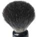 High-Quality Grey Badger Hair Shaving Brush - Black Plastic Handle 10.5 cm | International Shipping Available - Buy Online on GoSupps.com