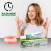 Natural Strong Waterproof Denture Adhesive | Long Lasting Hold | Zinc and Paraben Free | Confidence to Eat and Smile | Ideal Gift for Denture Wearers - Buy Online on GoSupps.com