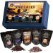 C&T Coffee Gift Box | 5x 100g Coffee Beans | Hawaii Kona Coffee Beans + Jamaica Blue Mountain + Kopi Luwak Cat Coffee + Australia Skybury - India Balmaadhi - Buy Online on GoSupps.com