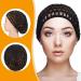 Geyoga 2-Piece Black Mesh Crochet Hair Net & Sleep Cap Set for Women - Buy Online on GoSupps.com