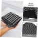 Zerodeko 4 Pcs Striped Exfoliating Bath Towels - Shower Scrubber & Back Scrubber for Ultimate Clean | Polyester Household Essential - Buy Online on GoSupps.com