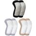 Sosation 3 Pair Winter Knee Warmers Thicken Wool Knee Braces Warm Thermal Knee Pads for Women Joint Pain Arthritis