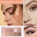 10 Colors Eyeshadow Palette Matte Nude Eye Makeup Palette Ultra-Blendable Long Lasting High Pigmented Waterproof Nudes Neutral Smooth Eye Shadow Palette for Women Natural Charming Looking #11 11# - Buy Online on GoSupps.com