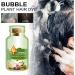 Natural Plant Extract Grey Hair Color Bubble Shampoo - Non-Damage Black Hair Dye for Men & Women - Buy Online on GoSupps.com