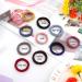 60 Seamless Cotton Hair Ties Ponytail Holders for Women/Girls - Elastic, No Crease, Lightweight - 4 Styles (Mixed Color) - 60 Count - Buy Online on GoSupps.com