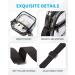 Vorspack Clear Bag Stadium Approved - PVC Clear Purse Clear Crossbody Bag with Front Pocket for Concerts Sports Festivals Black - Buy Online on GoSupps.com