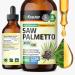 BIO KRAUTER Saw Palmetto for Men & Women - Pure Vegan Liquid Drops Saw Palmetto 670 mg per Serving 4 Fl.Oz 56-Day Supply - Used for Urinary Tract Support Hair & Skin Wellness - Alcohol & Sugar Free 4 Fl Oz (Pack of 1)