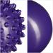 Relaxdays Unisex Massage Ball Set - Smooth & Knobbed Water-Filled Fascia Balls for Self-Massage - 6.5 & 7 cm - Purple Violet - Buy Online on GoSupps.com