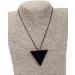 Shungite Pendant Healing Stone - Chakra & Energy Balancing Jewelry (Reversed Triangle) - International Shipping Available - Buy Online on GoSupps.com