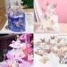 60Pcs Colorful Lively 3D Butterfly Cupcake Topper Cake Wall Butterflies Food Decorations Color Mixed Size for Decorating Baby Shower Girl's Birthday Butterfly Party Supplies - Buy Online on GoSupps.com