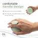 Fabcare Scalp Massage Brush | Hair Growth & Head Massage for All Hair Types | Eco-Friendly Wheat Straw & Silicone | Scalp Peeling & Blood Circulation | Green - Buy Online on GoSupps.com