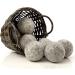 8 Pack Dark Wool Dryer Balls Wool Dryer Balls Reusable Natural Fabric Softener Organic Dryer Sheets for Laundry Cut Energy Costs - Buy Online on GoSupps.com