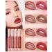 Lip Stain Marker Pen-1Pcs Ruby Red Hydrating Lip Stain Liquid Lip Liner Pencil Matte Color Look Longlasting Waterproof Smudgeproof Natural Finish Precise Chisel Tip Smooth Makeup Gift for Women-04 04# - Buy Online on GoSupps.com
