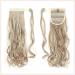 Tess Ponytail Extension - 40cm Ashblond Balayage Wavy Braid | 90g Long Hair Extension (#16P613) - Buy Online on GoSupps.com