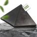 PURAJA Shungite Pyramid - Authentic Karelia 5cm | Polished | Fullerenes | Certificate from Zazhoginskij Mine | International Shipping - Buy Online on GoSupps.com