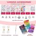 QUEFE 50400pcs Glass Seed Beads Kit with 84 Colors, Alphabet Letter Beads, and Smiley Face Beads - Jewelry Making and Craft Gifts - Buy Online on GoSupps.com