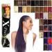 X-pression Ultra Braid Artificial Hair Extension #1B Approx. 210cm (3 PCS OFFER) Natural Black 210 cm (Pack of 3) - Buy Online on GoSupps.com