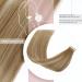 Hotlulana Tape In Extensions - Real Hair Balayage Light Brown & Gold Blonde (#10/10/22) | 16 Inch 40g 20PCS Skin Weft - Buy Online on GoSupps.com