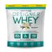 Designer Wellness Designer Whey Natural 100% Whey Protein Powder with Probiotics, Fiber, and Key B-Vitamins for Energy, Gluten-free, Non-GMO, French Vanilla ,4 lb French Vanilla 4 Pound (Pack of 1)