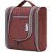 Travel Hanging Toiletry Wash Bag Makeup Cosmetic Organizer - Jujube Red Medium Size for Women - Buy Online on GoSupps.com