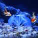 VOCOSTE Silicone Glowing Aquarium Simulation Coral with Sucker Blue 1Pcs - Buy Online on GoSupps.com