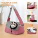 Flovippet Sling for Dogs & Cats | Breathable Dog Carrier Bag for Small Dogs (5kg) - Perfect for Outdoor Trips - Soft & Comfortable (Pink) - Buy Online on GoSupps.com