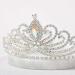 SWEETV Girls Princess Tiara Comb - Multicolored Crystal Crown for Flower Girls - Birthday Party, Wedding, Prom Dressup Accessory - Buy Online on GoSupps.com
