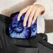 GIAPB Period Bag Sanitary Napkin Storage Pad Holder Makeup Pouch - Purple Chamomile Daisy Color - Buy Online on GoSupps.com