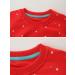 Girls Cotton Sweatshirt | Long Sleeve Casual Jumper & Toddler Shirt | Age 1-12 Years | Red - Buy Online on GoSupps.com