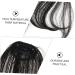 minkissy Piece French Bangs Clip Flat Neat Air Bangs Clip in Bangs Fake Hair Clip in Hair Extensions Hair Wispy Bangs Curtain Bangs Clip in De Natural Hair Bun Gradient Woman Extension Cord medium Natural Color - Buy Online on GoSupps.com