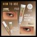 Coty Max Factor Miracle Pure Eye Enhancer color correcting concealer massage applicator lightweight vegan formula with caffeine and vitamin C that can be layered 05 Bisque 10 ml - Buy Online on GoSupps.com