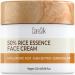 Rice Cream for Face - Organic Rice Ceramide Moisturizing Cream with Hyaluronic Acid - Natural Black Rice Eye Cream - Vegan Facial Essence - Face Cream