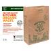 Bag to Earth -12C- Kitchen Food Waste Bag - Compostable Bag - Leak Resistant Cellulose Liner - Plastic Free - Small - 12 Bags